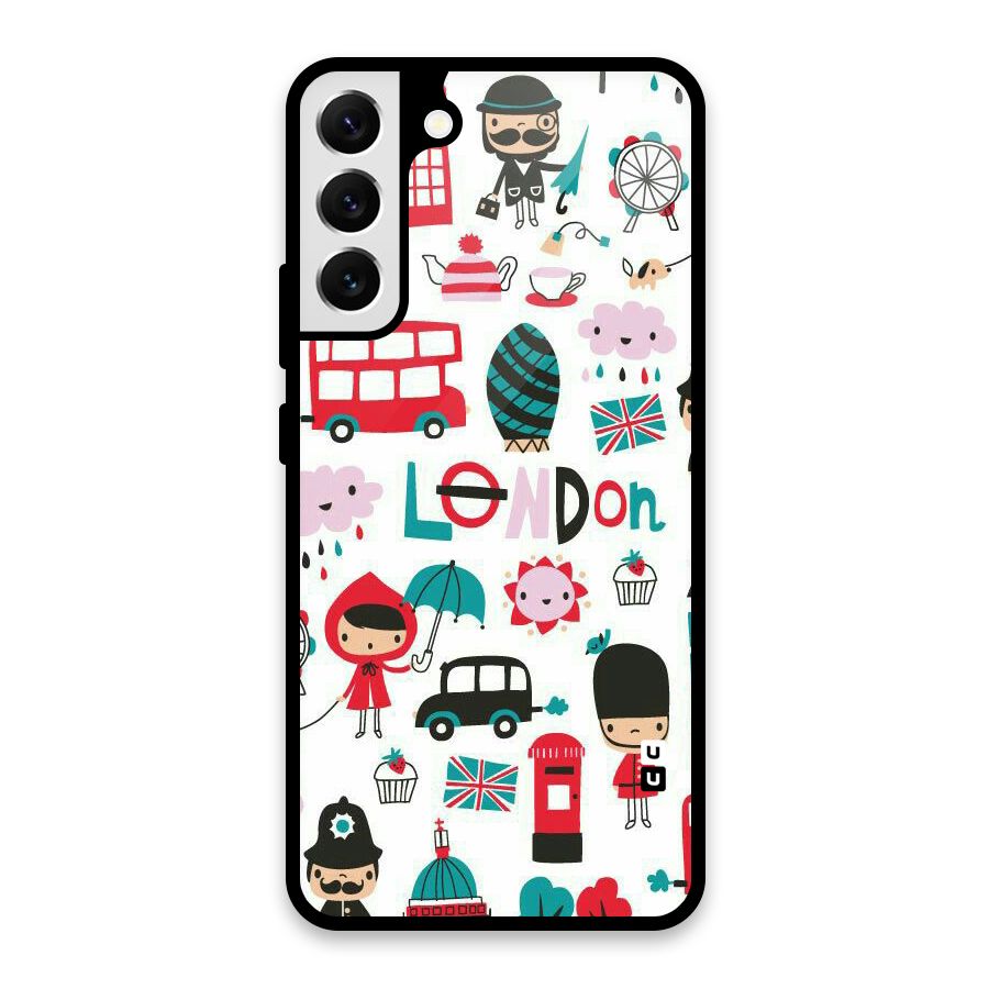Double Decker Glass Back Case for Galaxy S22 Plus 5G