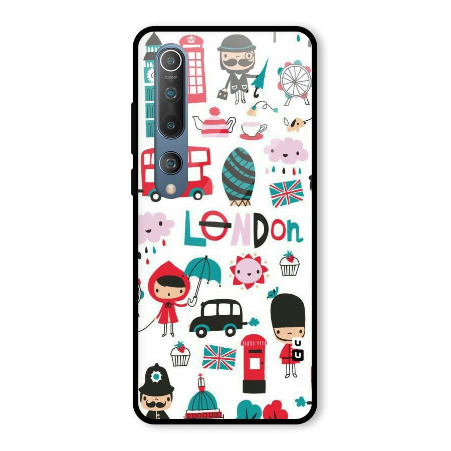 Double Decker Glass Back Case for Mi 10