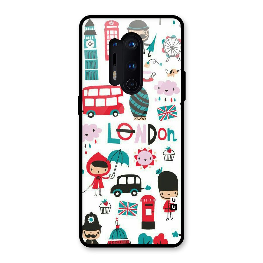 Double Decker Glass Back Case for OnePlus 8 Pro