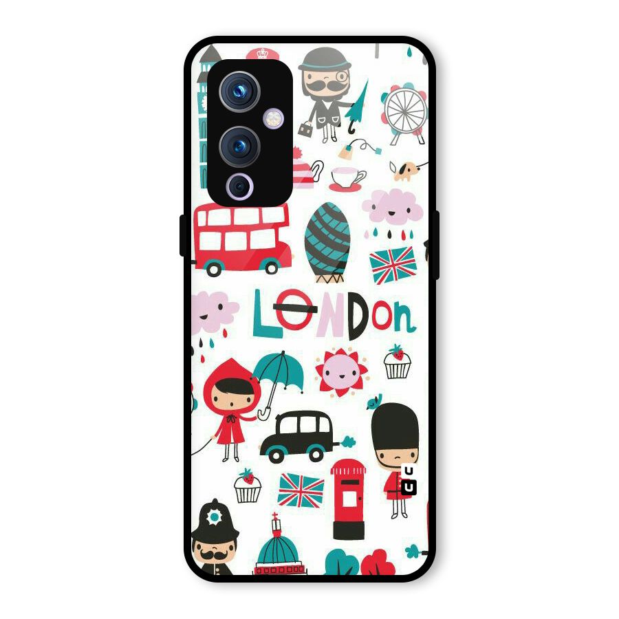 Double Decker Glass Back Case for OnePlus 9