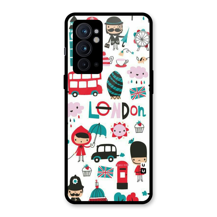 Double Decker Glass Back Case for OnePlus 9RT 5G