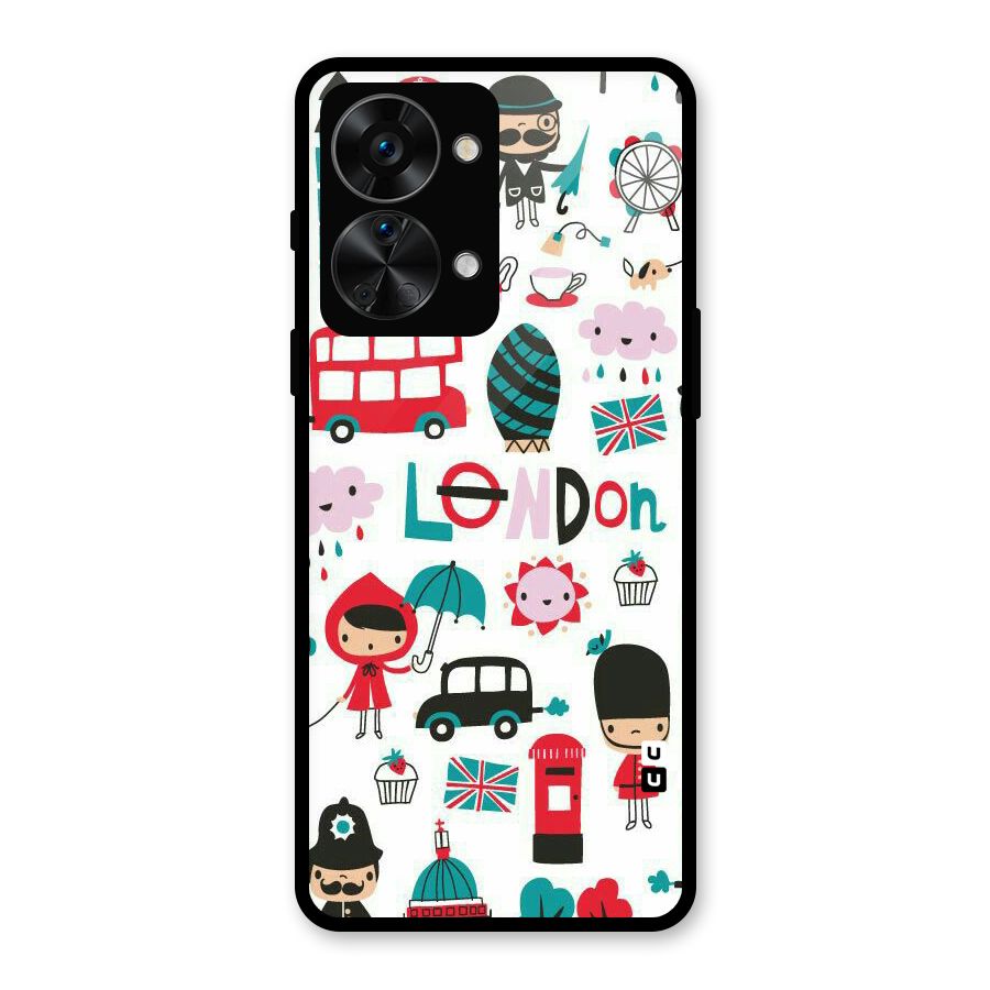 Double Decker Glass Back Case for OnePlus Nord 2T