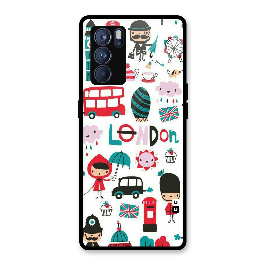 Double Decker Glass Back Case for Oppo Reno6 Pro 5G