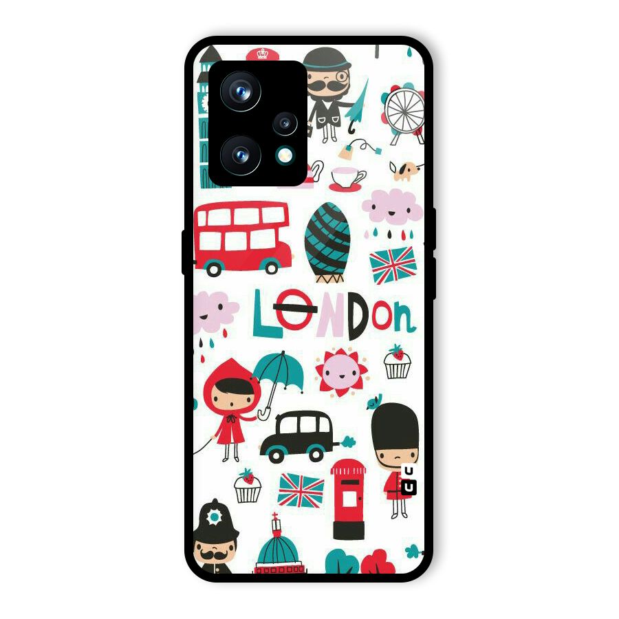 Double Decker Glass Back Case for Realme 9 Pro Plus 5G