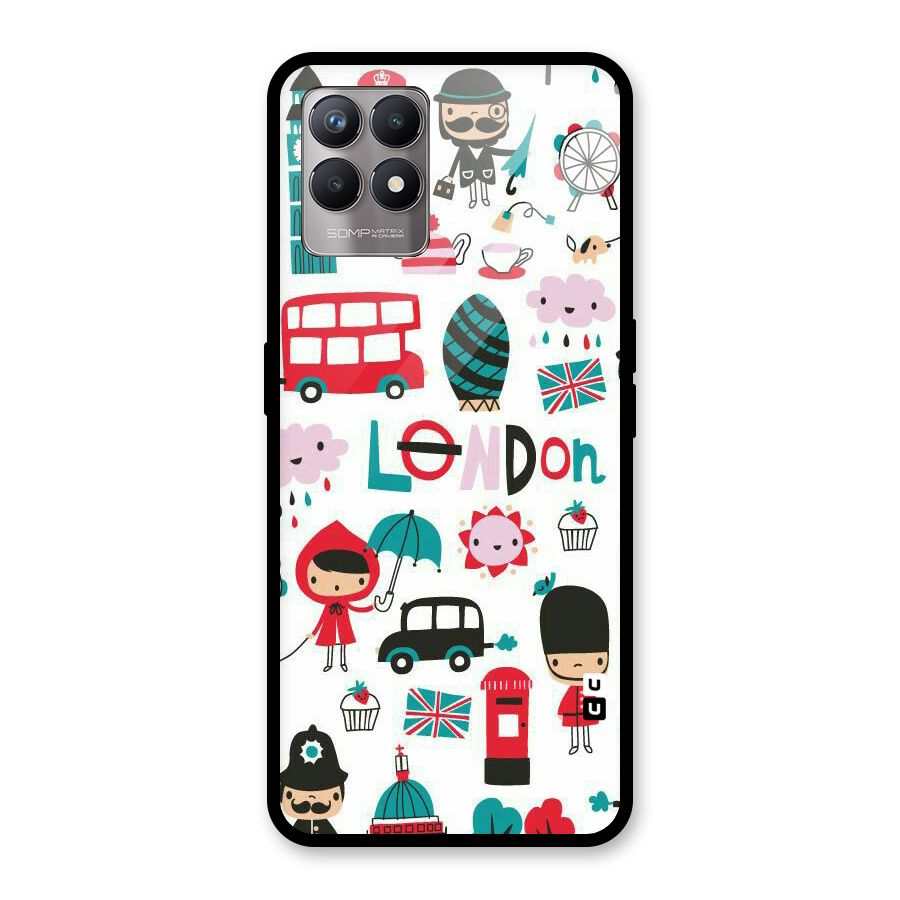 Double Decker Glass Back Case for Realme Narzo 50