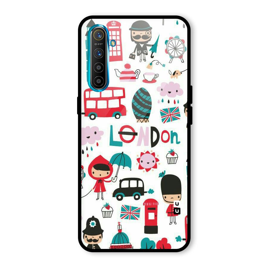 Double Decker Glass Back Case for Realme X2