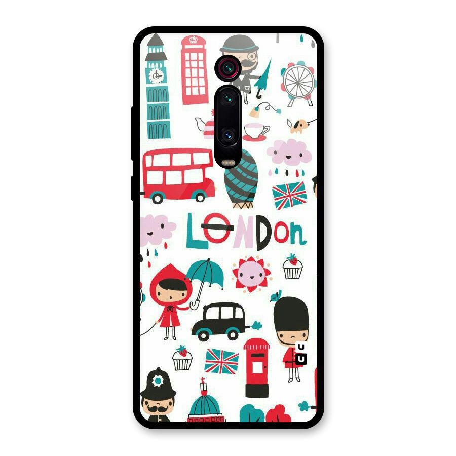 Double Decker Glass Back Case for Redmi K20