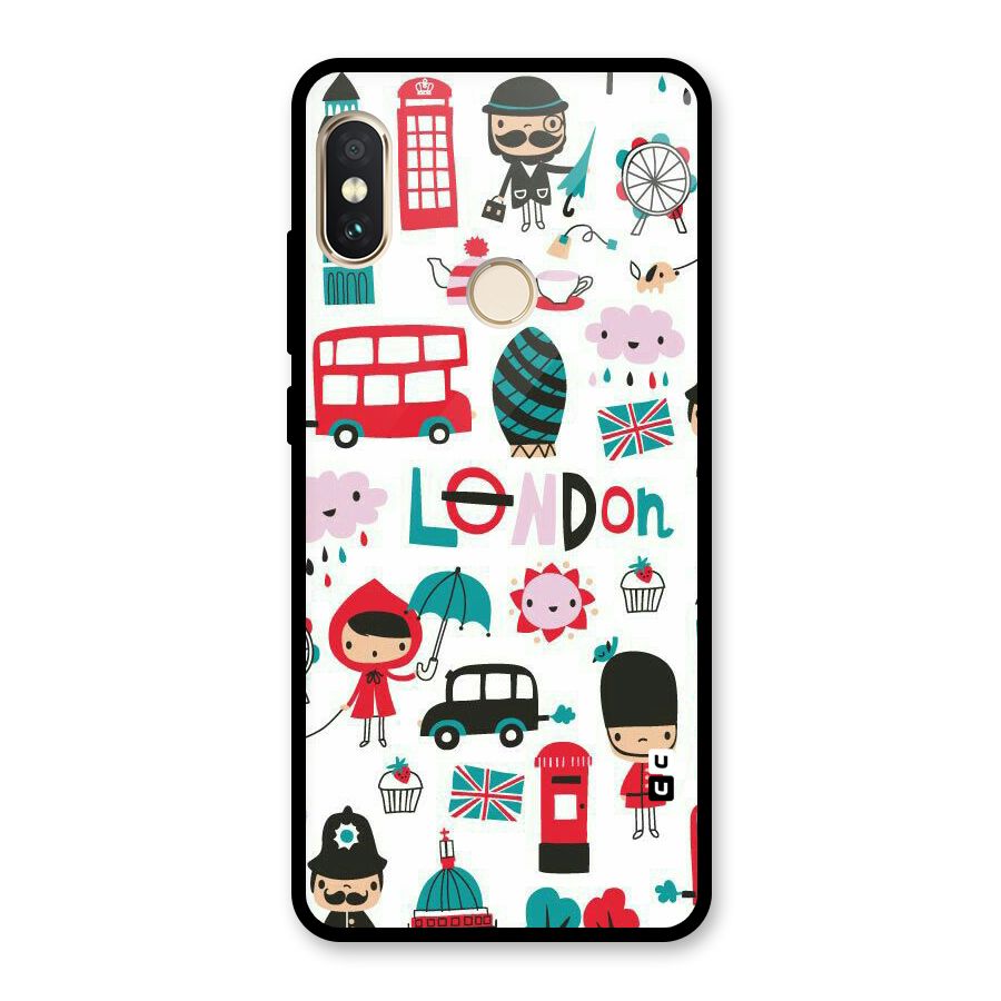 Double Decker Glass Back Case for Redmi Note 5 Pro