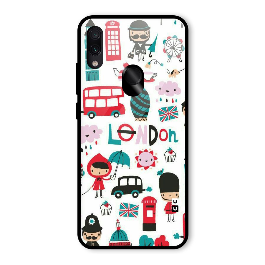 Double Decker Glass Back Case for Redmi Note 7 Pro