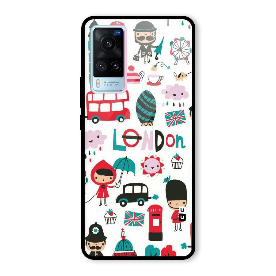 Double Decker Glass Back Case for Vivo X60