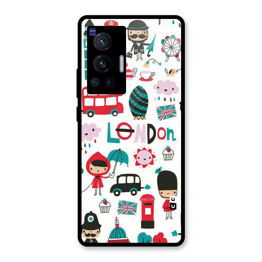 Double Decker Glass Back Case for Vivo X70 Pro