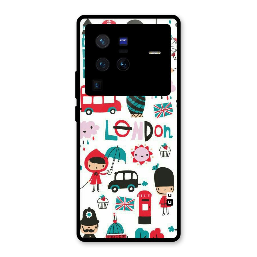 Double Decker Glass Back Case for Vivo X80 Pro