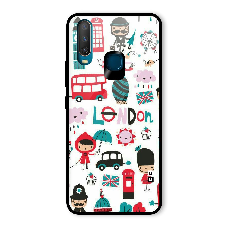 Double Decker Glass Back Case for Vivo Y12