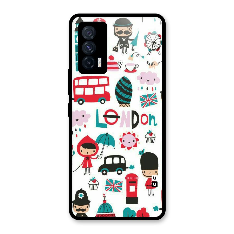 Double Decker Glass Back Case for Vivo iQOO 7 5G