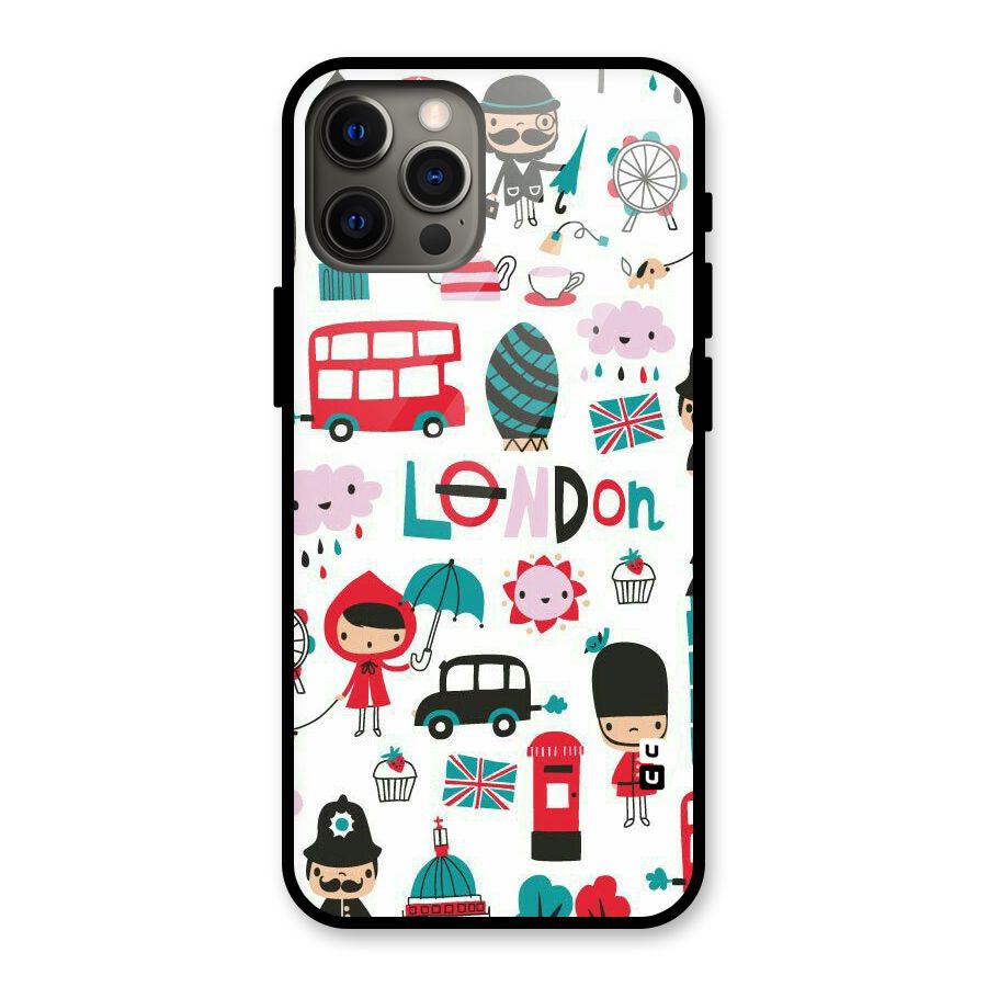 Double Decker Glass Back Case for iPhone 12 Pro Max