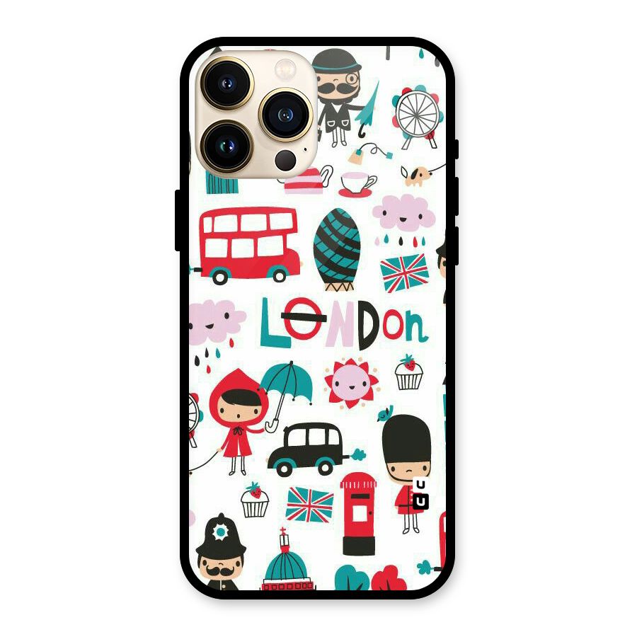 Double Decker Glass Back Case for iPhone 13 Pro Max