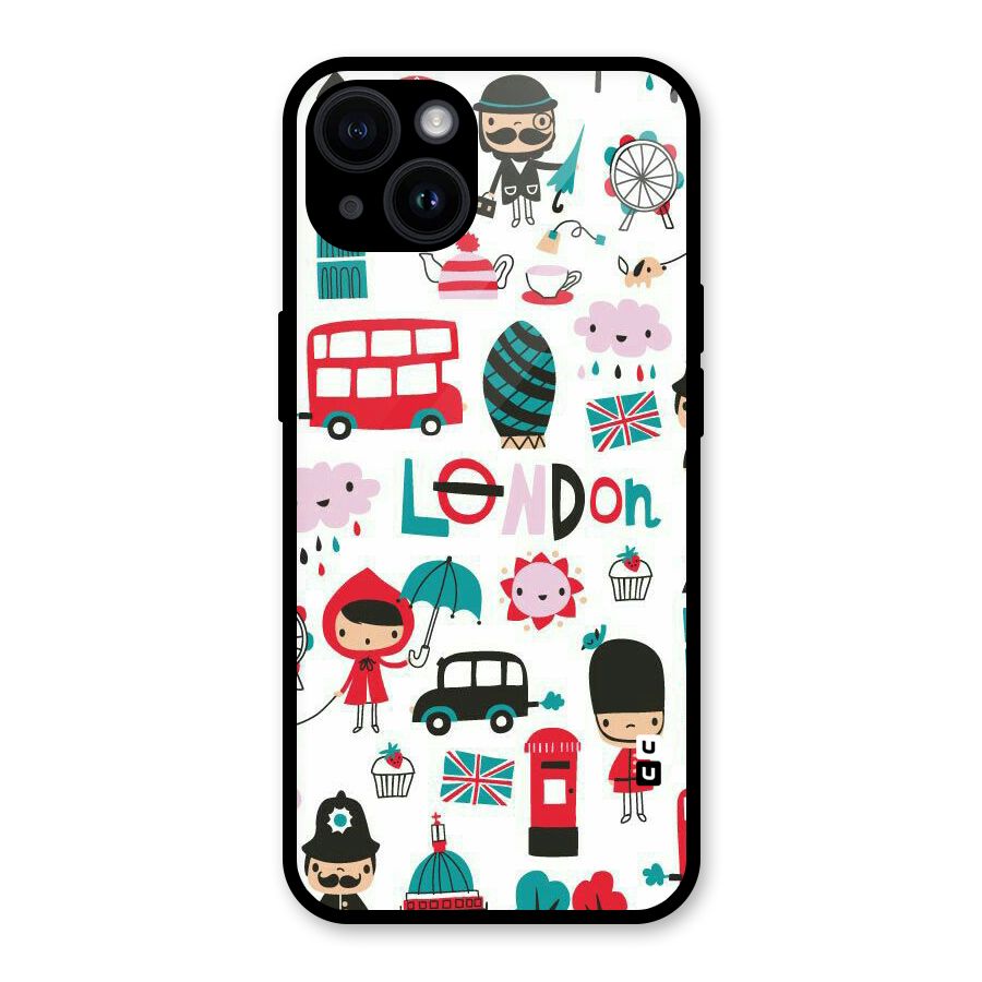 Double Decker Glass Back Case for iPhone 14