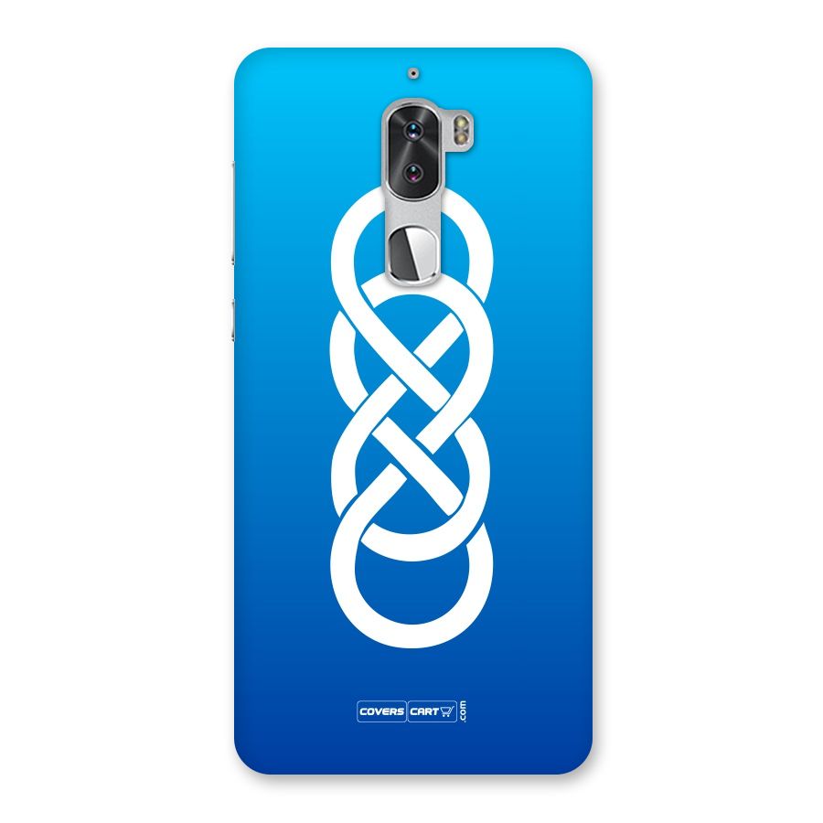 Double Infinity Blue Back Case for Coolpad Cool 1