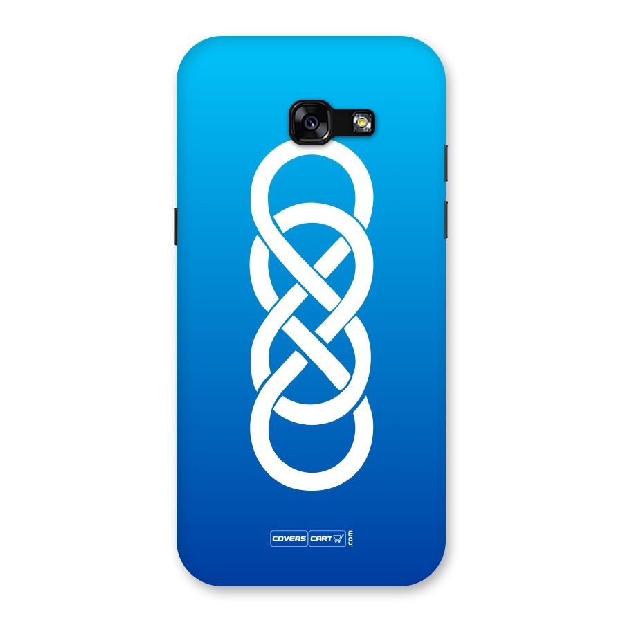 Double Infinity Blue Back Case for Galaxy A5 2017
