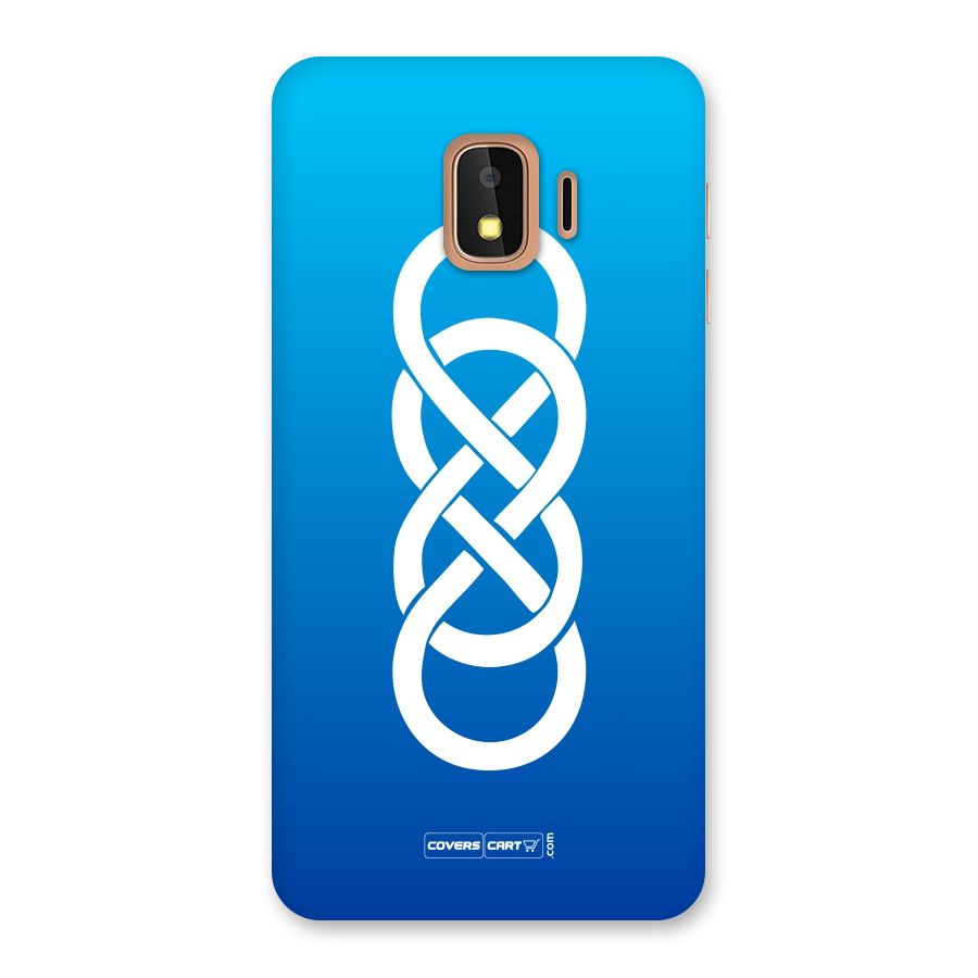 Double Infinity Blue Back Case for Galaxy J2 Core
