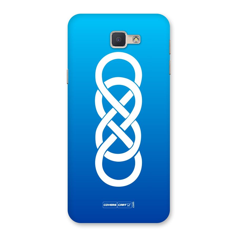 Double Infinity Blue Back Case for Galaxy J5 Prime