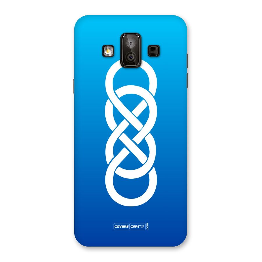 Double Infinity Blue Back Case for Galaxy J7 Duo