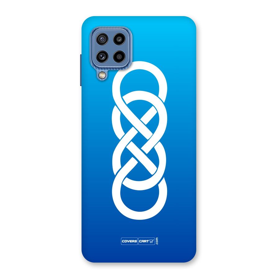 Double Infinity Blue Back Case for Galaxy M32