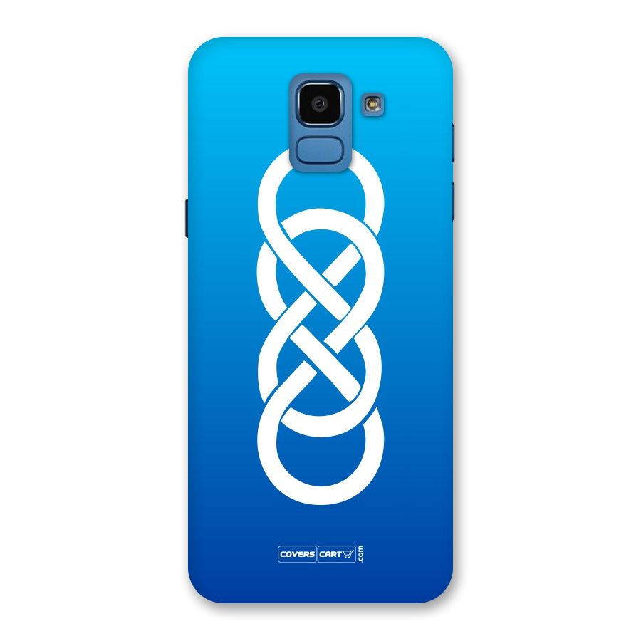 Double Infinity Blue Back Case for Galaxy On6