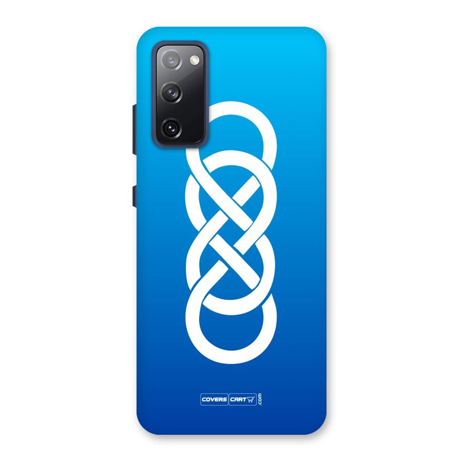 Double Infinity Blue Back Case for Galaxy S20 FE