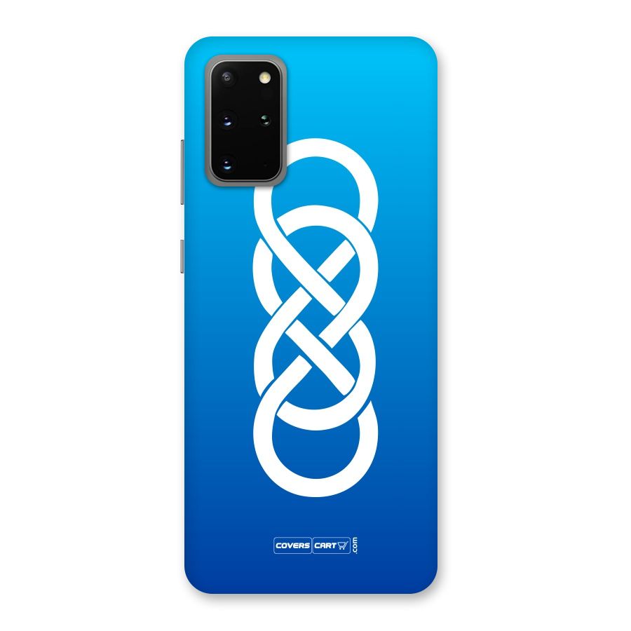 Double Infinity Blue Back Case for Galaxy S20 Plus