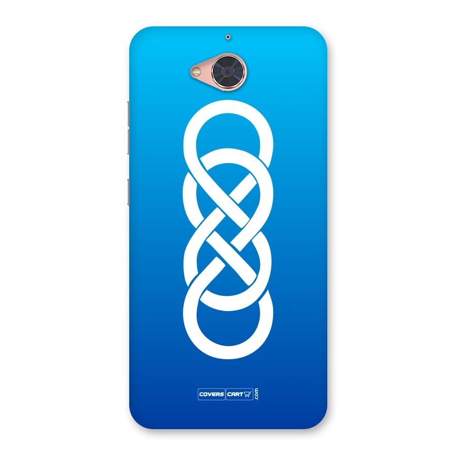 Double Infinity Blue Back Case for Gionee S6 Pro