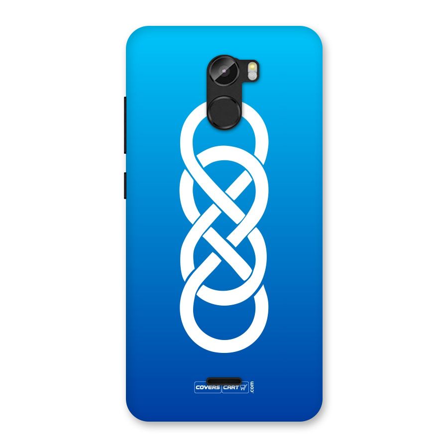 Double Infinity Blue Back Case for Gionee X1