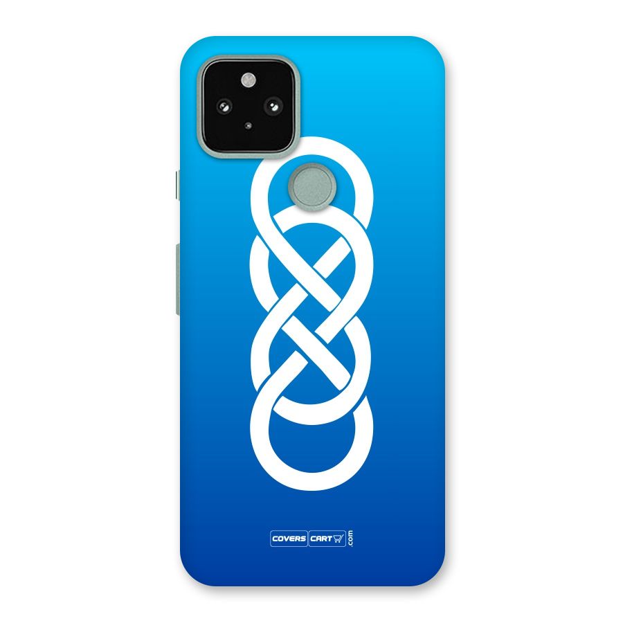 Double Infinity Blue Back Case for Google Pixel 5