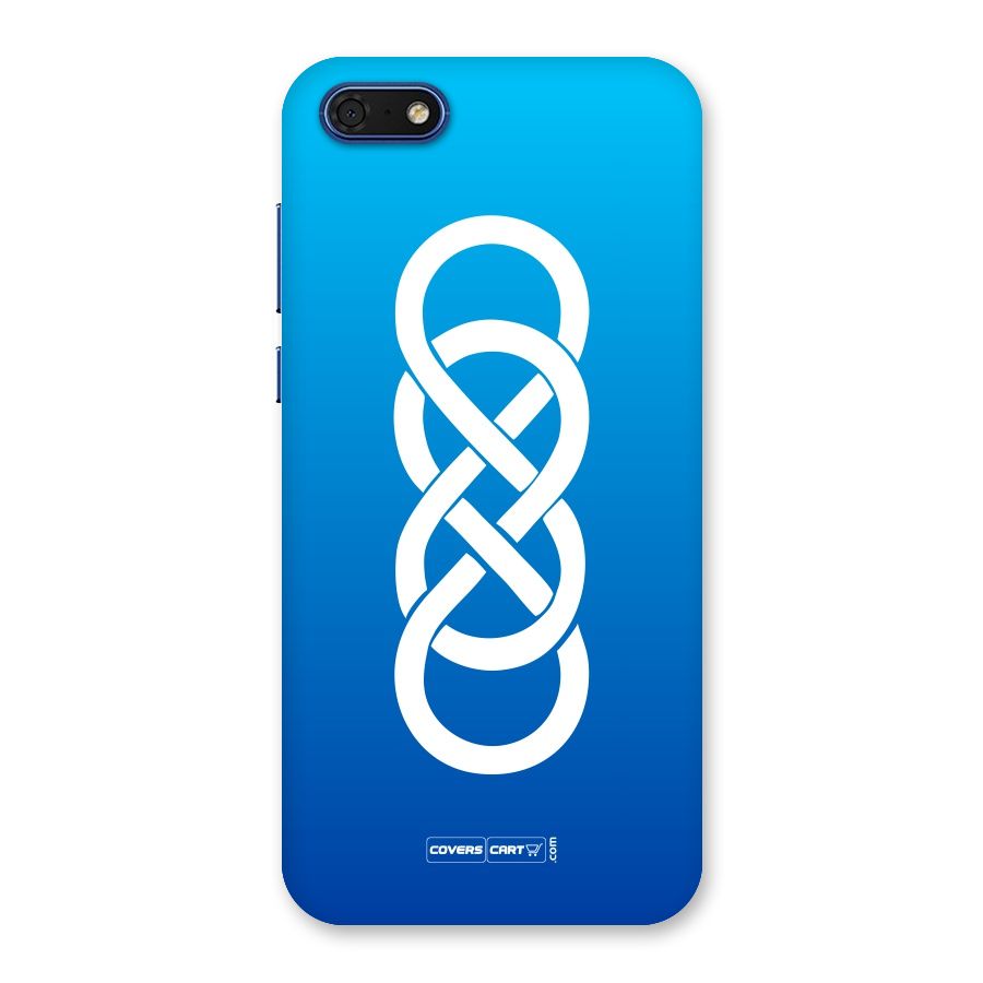 Double Infinity Blue Back Case for Honor 7s