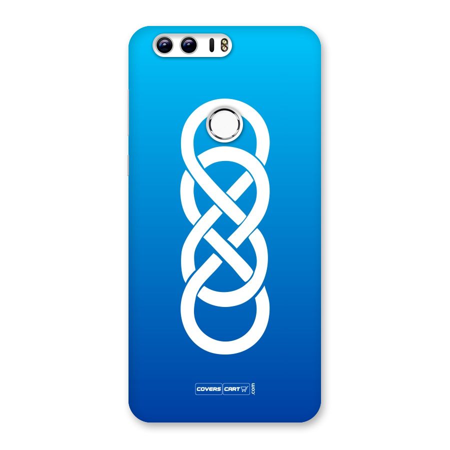 Double Infinity Blue Back Case for Honor 8