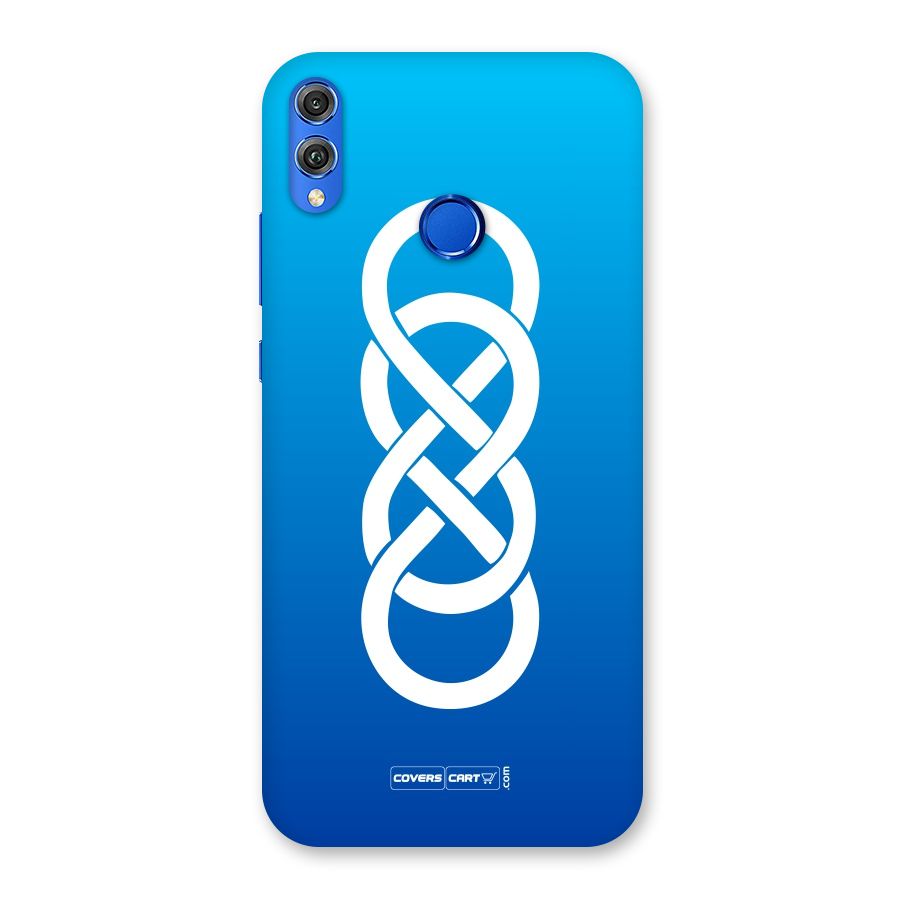 Double Infinity Blue Back Case for Honor 8X