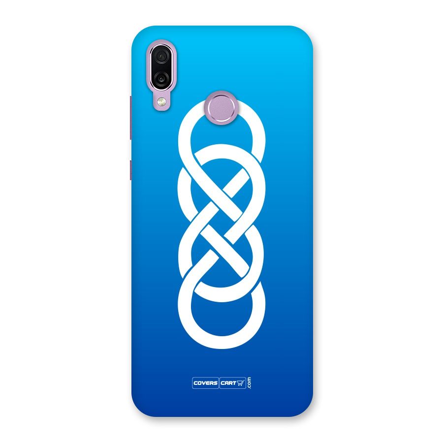 Double Infinity Blue Back Case for Honor Play