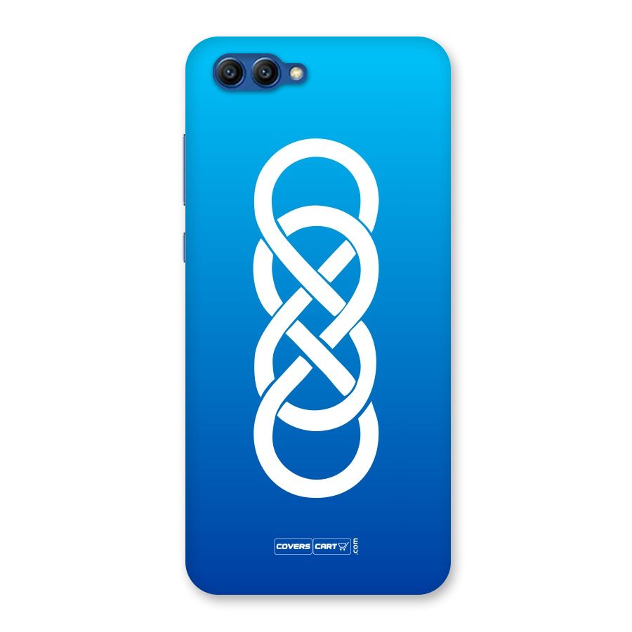 Double Infinity Blue Back Case for Honor View 10