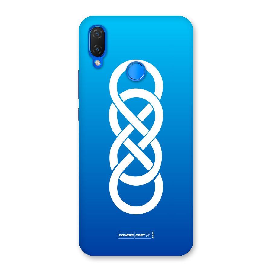 Double Infinity Blue Back Case for Huawei P Smart+