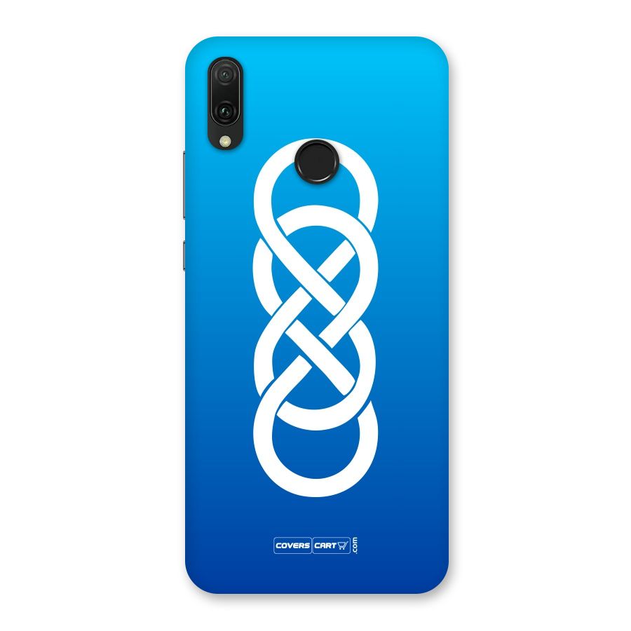 Double Infinity Blue Back Case for Huawei Y9 (2019)