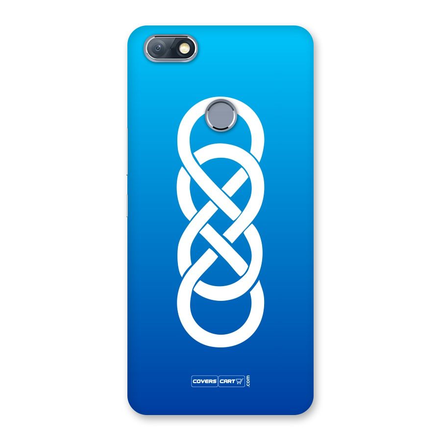 Double Infinity Blue Back Case for Infinix Note 5