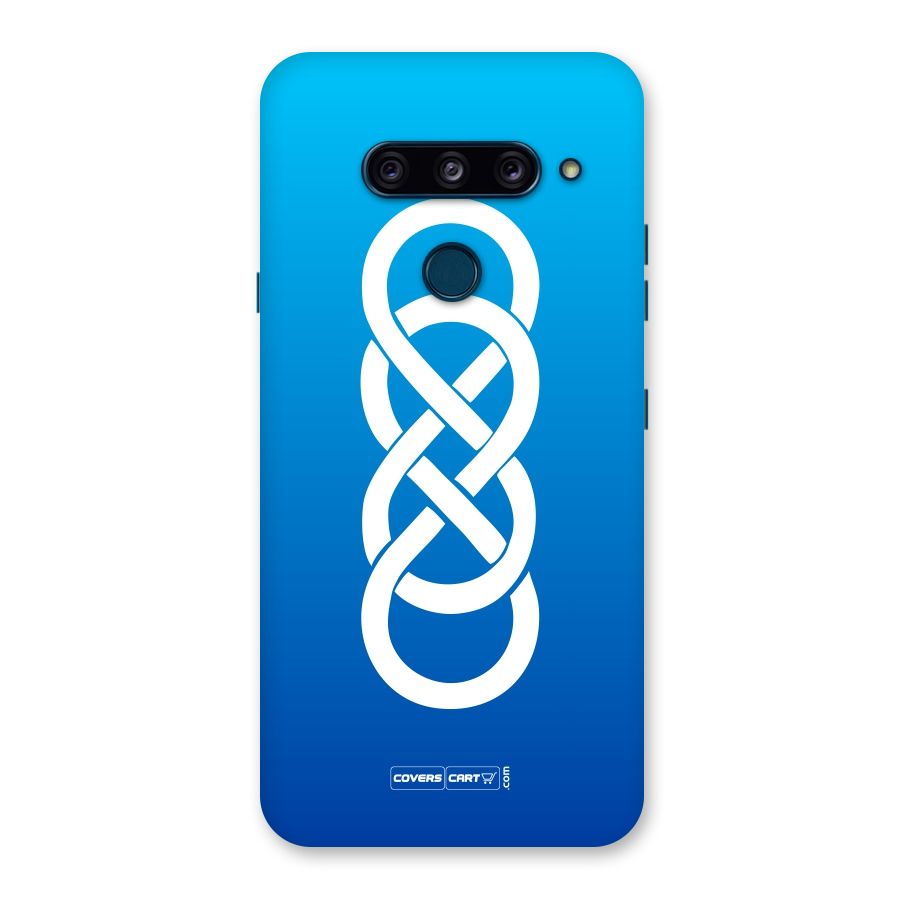 Double Infinity Blue Back Case for LG  V40 ThinQ