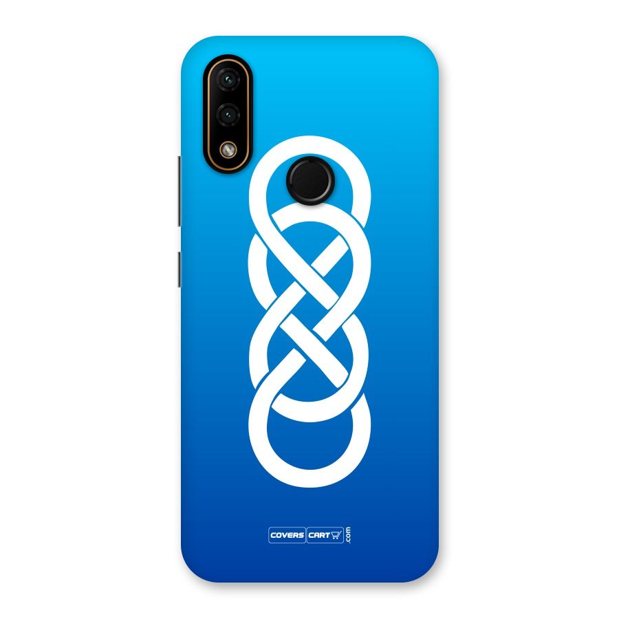 Double Infinity Blue Back Case for Lenovo A6 Note