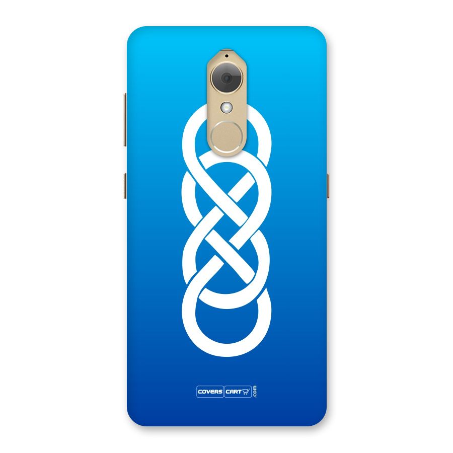 Double Infinity Blue Back Case for Lenovo K8