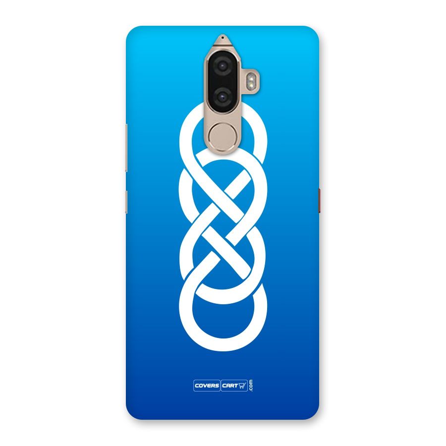 Double Infinity Blue Back Case for Lenovo K8 Note