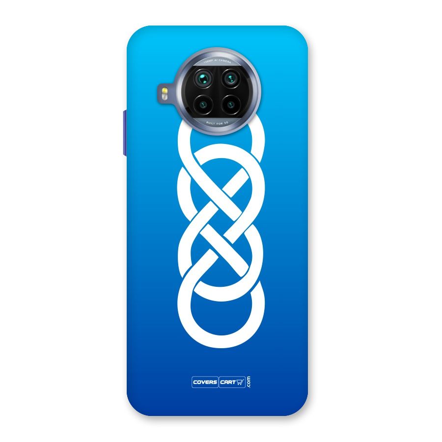 Double Infinity Blue Back Case for Mi 10i