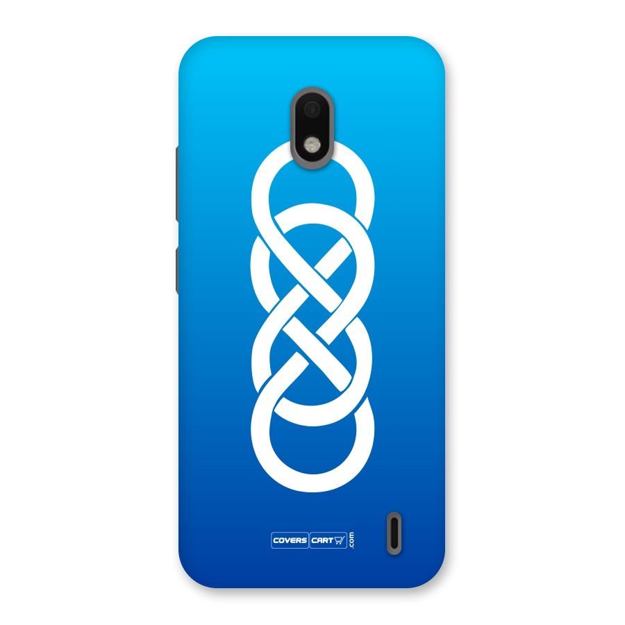 Double Infinity Blue Back Case for Nokia 2.2