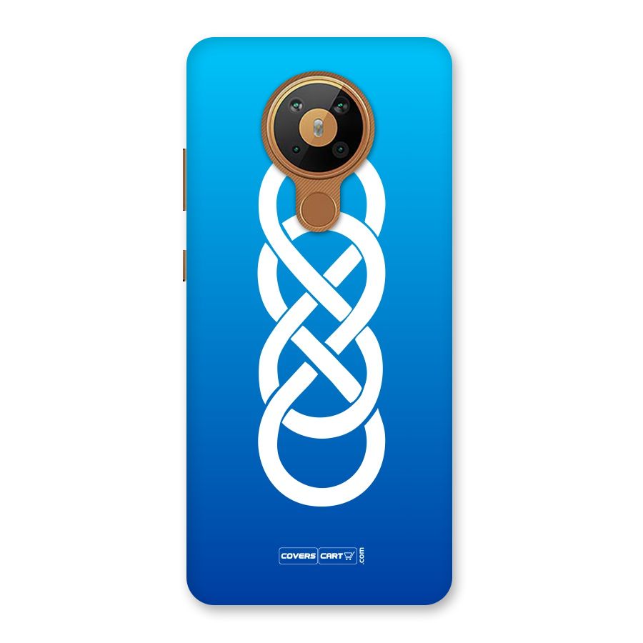 Double Infinity Blue Back Case for Nokia 5.3