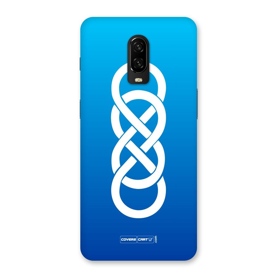 Double Infinity Blue Back Case for OnePlus 6T
