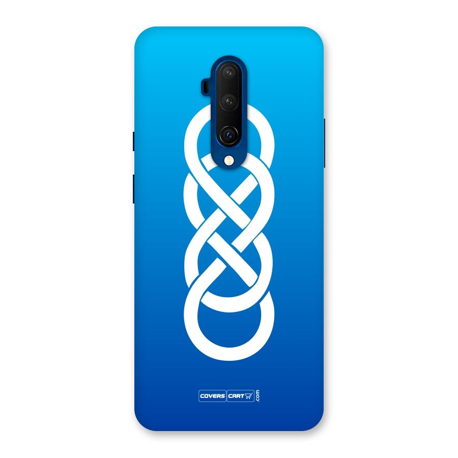 Double Infinity Blue Back Case for OnePlus 7T Pro